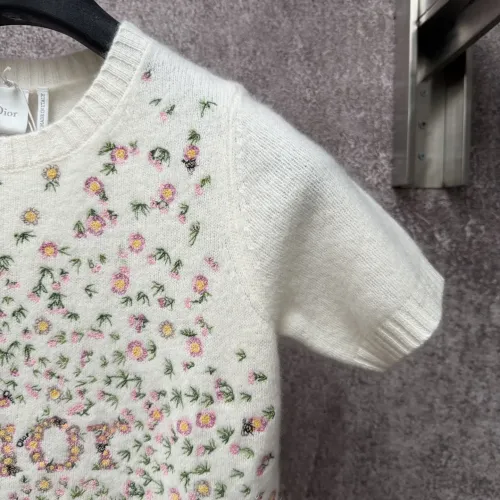 Cheap Christian Dior T-Shirts Short Sleeved For Women #1430691 Replica Wholesale [$92.00 USD] [ITEM#1430691] on Replica Christian Dior T-Shirts