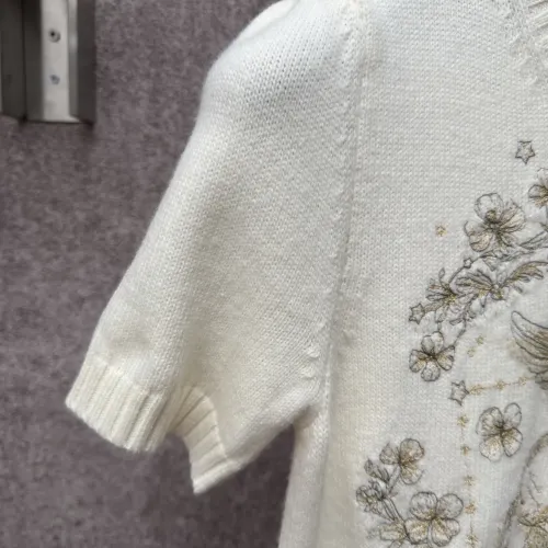 Cheap Christian Dior T-Shirts Short Sleeved For Women #1430692 Replica Wholesale [$92.00 USD] [ITEM#1430692] on Replica Christian Dior T-Shirts