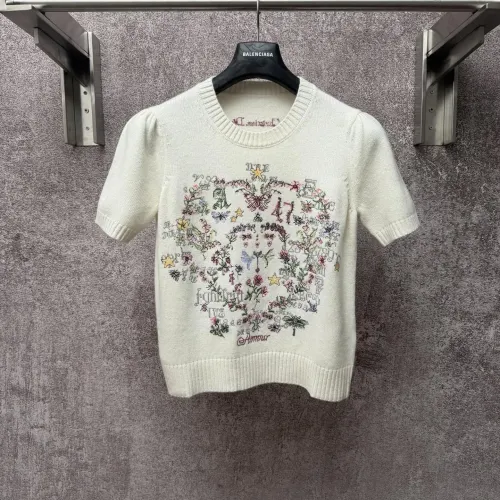 Christian Dior T-Shirts Short Sleeved For Women #1430693