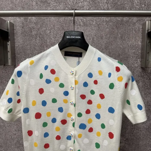 Cheap Louis Vuitton LV T-Shirts Short Sleeved For Women #1430694 Replica Wholesale [$85.00 USD] [ITEM#1430694] on Replica Louis Vuitton LV T-Shirts