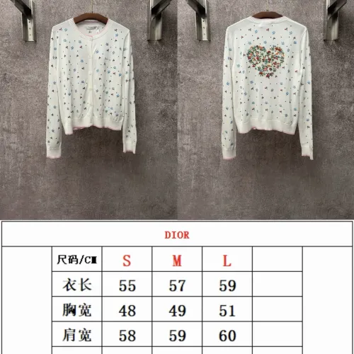 Cheap Christian Dior Sweaters Long Sleeved For Women #1430698 Replica Wholesale [$98.00 USD] [ITEM#1430698] on Replica Christian Dior Sweaters