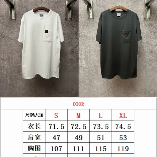 Cheap Christian Dior T-Shirts Short Sleeved For Unisex #1430702 Replica Wholesale [$42.00 USD] [ITEM#1430702] on Replica Christian Dior T-Shirts