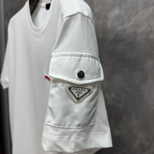 Cheap Prada T-Shirts Short Sleeved For Men #1430710 Replica Wholesale [$88.00 USD] [ITEM#1430710] on Replica Prada T-Shirts