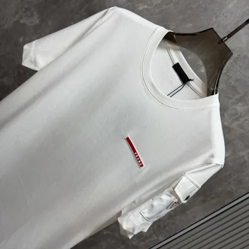 Cheap Prada T-Shirts Short Sleeved For Men #1430710 Replica Wholesale [$88.00 USD] [ITEM#1430710] on Replica Prada T-Shirts
