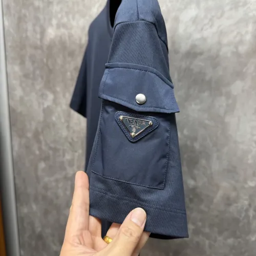 Cheap Prada T-Shirts Short Sleeved For Men #1430711 Replica Wholesale [$88.00 USD] [ITEM#1430711] on Replica Prada T-Shirts