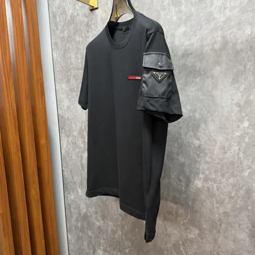 Cheap Prada T-Shirts Short Sleeved For Men #1430712 Replica Wholesale [$88.00 USD] [ITEM#1430712] on Replica Prada T-Shirts