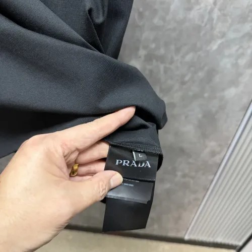 Cheap Prada T-Shirts Short Sleeved For Men #1430712 Replica Wholesale [$88.00 USD] [ITEM#1430712] on Replica Prada T-Shirts
