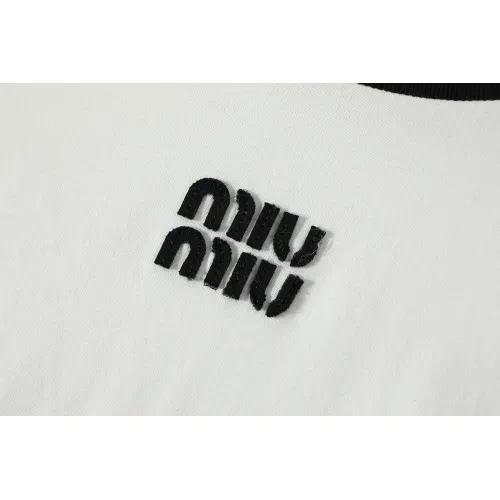 Cheap MIU MIU T-Shirts Short Sleeved For Unisex #1430728 Replica Wholesale [$52.00 USD] [ITEM#1430728] on Replica MIU MIU T-Shirts