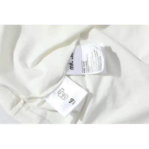 Cheap MIU MIU T-Shirts Short Sleeved For Unisex #1430728 Replica Wholesale [$52.00 USD] [ITEM#1430728] on Replica MIU MIU T-Shirts