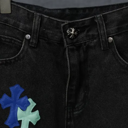 Cheap Chrome Hearts Jeans For Men #1430743 Replica Wholesale [$48.00 USD] [ITEM#1430743] on Replica Chrome Hearts Jeans