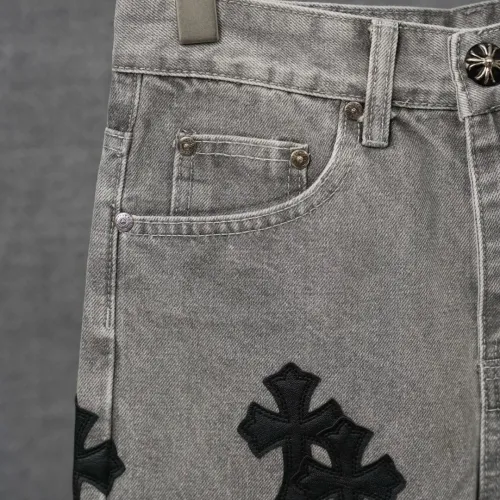 Cheap Chrome Hearts Jeans For Men #1430746 Replica Wholesale [$48.00 USD] [ITEM#1430746] on Replica Chrome Hearts Jeans