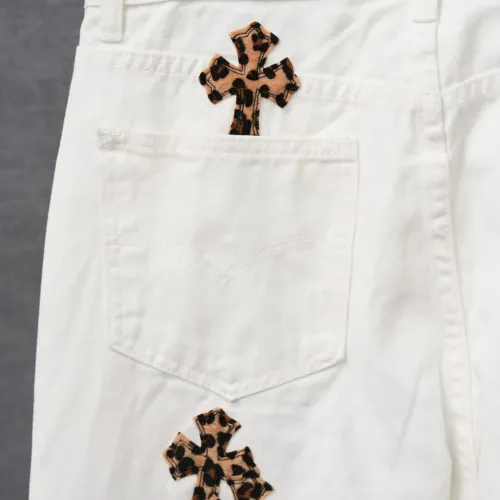 Cheap Chrome Hearts Jeans For Men #1430752 Replica Wholesale [$48.00 USD] [ITEM#1430752] on Replica Chrome Hearts Jeans