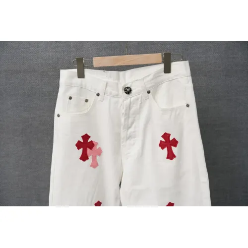 Cheap Chrome Hearts Jeans For Men #1430753 Replica Wholesale [$48.00 USD] [ITEM#1430753] on Replica Chrome Hearts Jeans