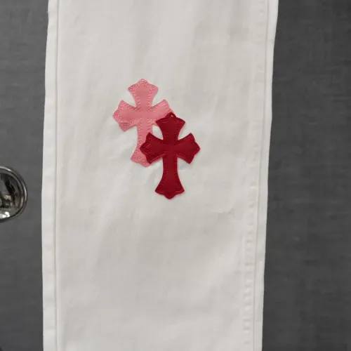 Cheap Chrome Hearts Jeans For Men #1430753 Replica Wholesale [$48.00 USD] [ITEM#1430753] on Replica Chrome Hearts Jeans