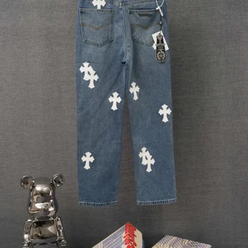 Cheap Chrome Hearts Jeans For Men #1430760 Replica Wholesale [$48.00 USD] [ITEM#1430760] on Replica Chrome Hearts Jeans