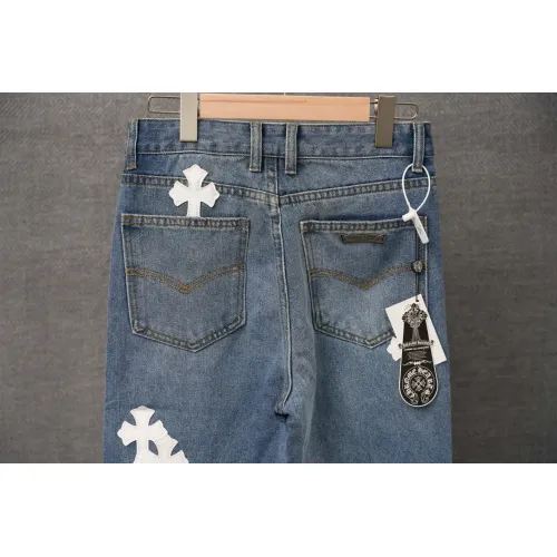 Cheap Chrome Hearts Jeans For Men #1430760 Replica Wholesale [$48.00 USD] [ITEM#1430760] on Replica Chrome Hearts Jeans
