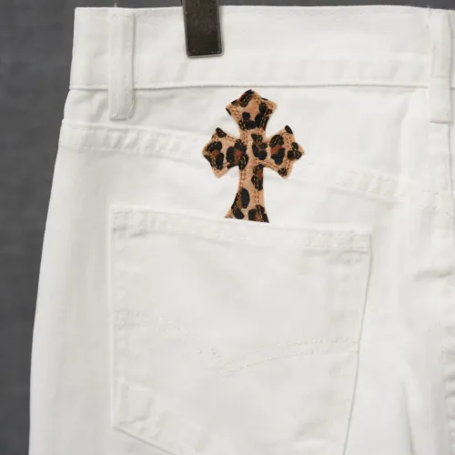 Cheap Chrome Hearts Jeans For Men #1430762 Replica Wholesale [$48.00 USD] [ITEM#1430762] on Replica Chrome Hearts Jeans