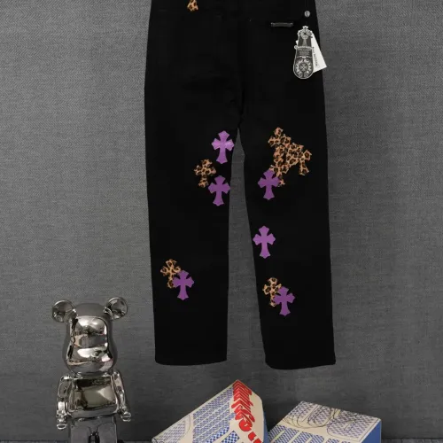 Cheap Chrome Hearts Jeans For Men #1430763 Replica Wholesale [$48.00 USD] [ITEM#1430763] on Replica Chrome Hearts Jeans