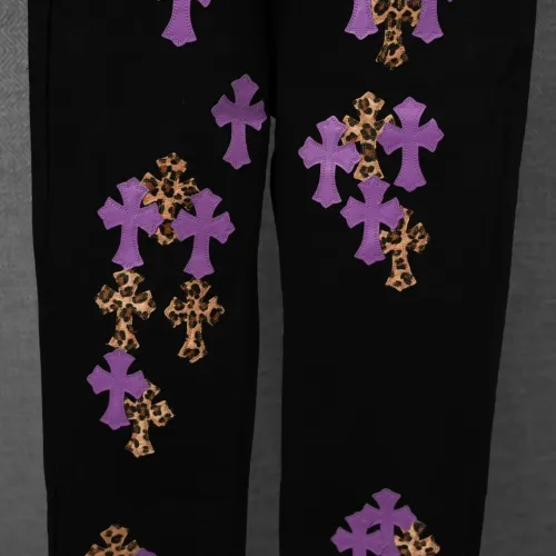 Cheap Chrome Hearts Jeans For Men #1430763 Replica Wholesale [$48.00 USD] [ITEM#1430763] on Replica Chrome Hearts Jeans