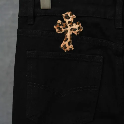 Cheap Chrome Hearts Jeans For Men #1430763 Replica Wholesale [$48.00 USD] [ITEM#1430763] on Replica Chrome Hearts Jeans