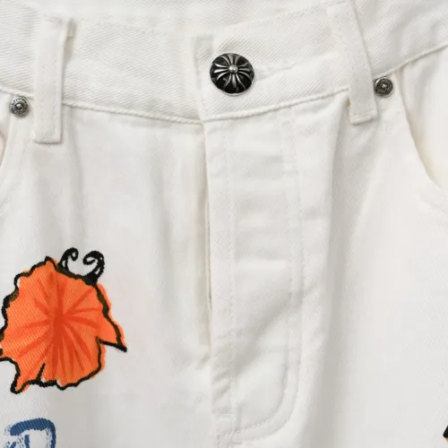 Cheap Chrome Hearts Jeans For Men #1430764 Replica Wholesale [$48.00 USD] [ITEM#1430764] on Replica Chrome Hearts Jeans