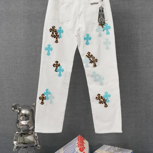 Cheap Chrome Hearts Jeans For Men #1430765 Replica Wholesale [$52.00 USD] [ITEM#1430765] on Replica Chrome Hearts Jeans