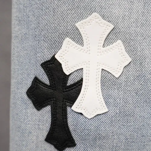 Cheap Chrome Hearts Jeans For Men #1430766 Replica Wholesale [$52.00 USD] [ITEM#1430766] on Replica Chrome Hearts Jeans