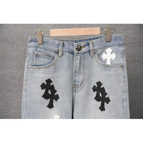 Cheap Chrome Hearts Jeans For Men #1430766 Replica Wholesale [$52.00 USD] [ITEM#1430766] on Replica Chrome Hearts Jeans