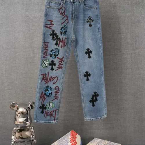Chrome Hearts Jeans For Men #1430767