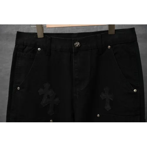 Cheap Chrome Hearts Jeans For Men #1430768 Replica Wholesale [$52.00 USD] [ITEM#1430768] on Replica Chrome Hearts Jeans