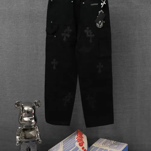 Cheap Chrome Hearts Jeans For Men #1430768 Replica Wholesale [$52.00 USD] [ITEM#1430768] on Replica Chrome Hearts Jeans