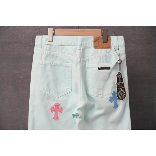 Cheap Chrome Hearts Jeans For Men #1430769 Replica Wholesale [$52.00 USD] [ITEM#1430769] on Replica Chrome Hearts Jeans