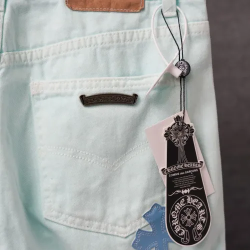 Cheap Chrome Hearts Jeans For Men #1430769 Replica Wholesale [$52.00 USD] [ITEM#1430769] on Replica Chrome Hearts Jeans