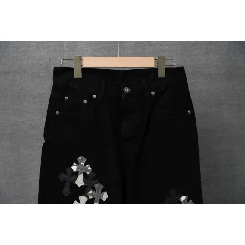 Cheap Chrome Hearts Jeans For Men #1430770 Replica Wholesale [$52.00 USD] [ITEM#1430770] on Replica Chrome Hearts Jeans
