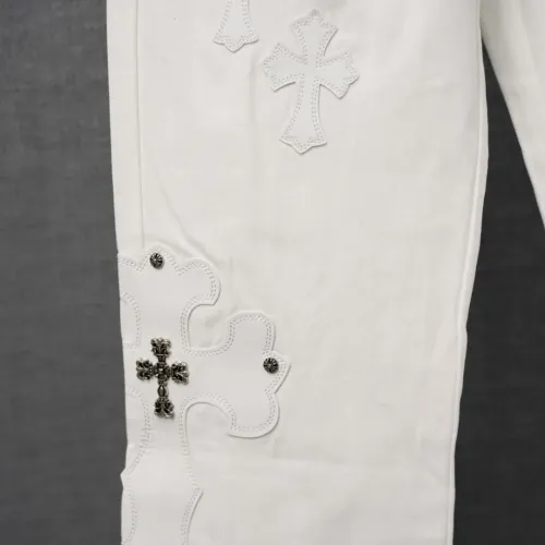 Cheap Chrome Hearts Jeans For Men #1430771 Replica Wholesale [$52.00 USD] [ITEM#1430771] on Replica Chrome Hearts Jeans