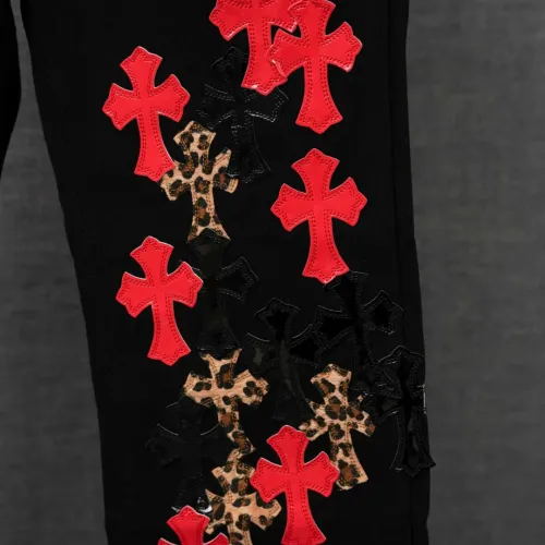 Cheap Chrome Hearts Jeans For Men #1430773 Replica Wholesale [$52.00 USD] [ITEM#1430773] on Replica Chrome Hearts Jeans