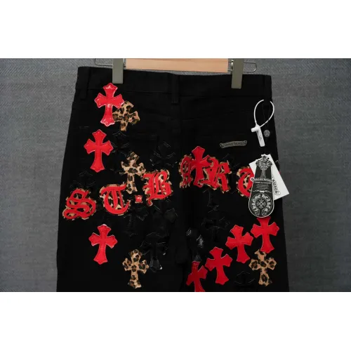 Cheap Chrome Hearts Jeans For Men #1430773 Replica Wholesale [$52.00 USD] [ITEM#1430773] on Replica Chrome Hearts Jeans