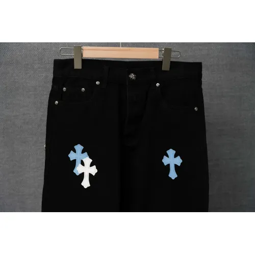 Cheap Chrome Hearts Jeans For Men #1430774 Replica Wholesale [$52.00 USD] [ITEM#1430774] on Replica Chrome Hearts Jeans