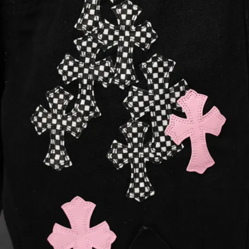 Cheap Chrome Hearts Jeans For Men #1430777 Replica Wholesale [$52.00 USD] [ITEM#1430777] on Replica Chrome Hearts Jeans