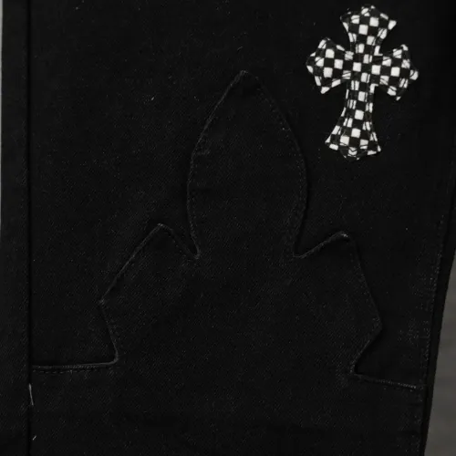 Cheap Chrome Hearts Jeans For Men #1430777 Replica Wholesale [$52.00 USD] [ITEM#1430777] on Replica Chrome Hearts Jeans
