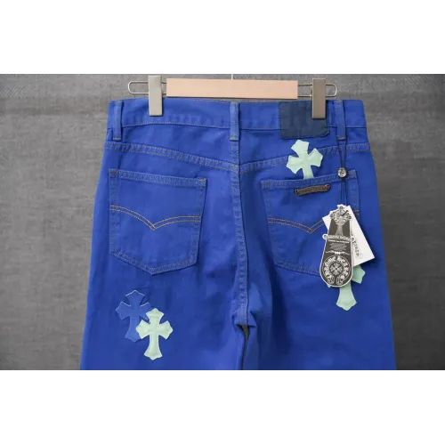 Cheap Chrome Hearts Jeans For Men #1430782 Replica Wholesale [$52.00 USD] [ITEM#1430782] on Replica Chrome Hearts Jeans