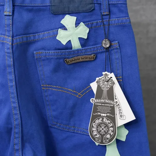 Cheap Chrome Hearts Jeans For Men #1430782 Replica Wholesale [$52.00 USD] [ITEM#1430782] on Replica Chrome Hearts Jeans