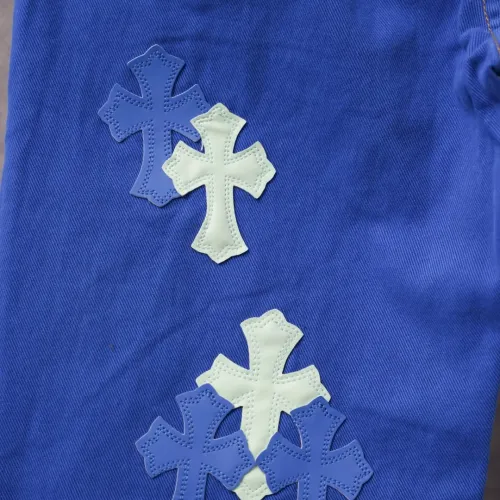 Cheap Chrome Hearts Jeans For Men #1430782 Replica Wholesale [$52.00 USD] [ITEM#1430782] on Replica Chrome Hearts Jeans