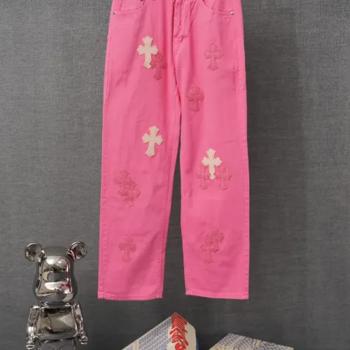 Cheap Chrome Hearts Jeans For Men #1430783 Replica Wholesale [$52.00 USD] [ITEM#1430783] on Replica Chrome Hearts Jeans