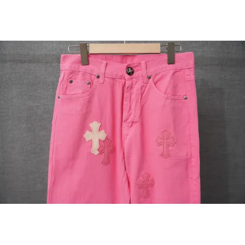 Cheap Chrome Hearts Jeans For Men #1430783 Replica Wholesale [$52.00 USD] [ITEM#1430783] on Replica Chrome Hearts Jeans