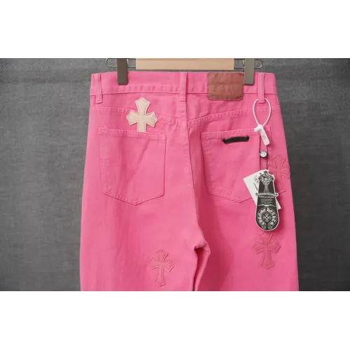 Cheap Chrome Hearts Jeans For Men #1430783 Replica Wholesale [$52.00 USD] [ITEM#1430783] on Replica Chrome Hearts Jeans