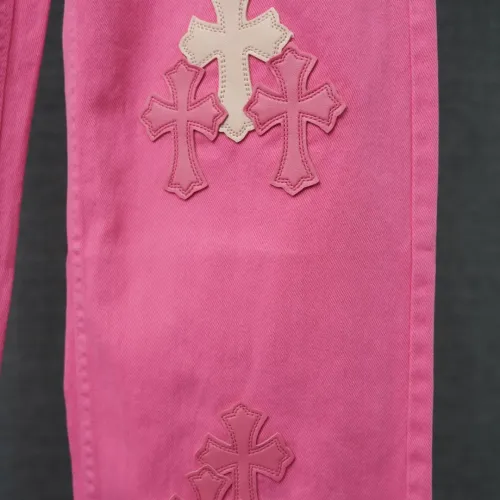 Cheap Chrome Hearts Jeans For Men #1430783 Replica Wholesale [$52.00 USD] [ITEM#1430783] on Replica Chrome Hearts Jeans