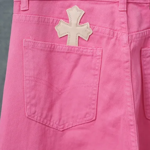 Cheap Chrome Hearts Jeans For Men #1430783 Replica Wholesale [$52.00 USD] [ITEM#1430783] on Replica Chrome Hearts Jeans