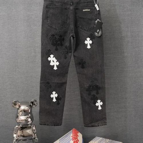 Cheap Chrome Hearts Jeans For Men #1430786 Replica Wholesale [$56.00 USD] [ITEM#1430786] on Replica Chrome Hearts Jeans