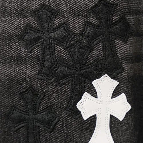 Cheap Chrome Hearts Jeans For Men #1430786 Replica Wholesale [$56.00 USD] [ITEM#1430786] on Replica Chrome Hearts Jeans